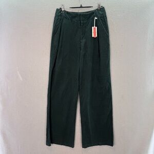 Marine Layer - NWT women's Flora Corduroy Trousers wide leg 100% cotton pants 4